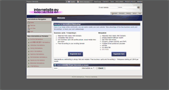 Desktop Screenshot of internetsite.eu